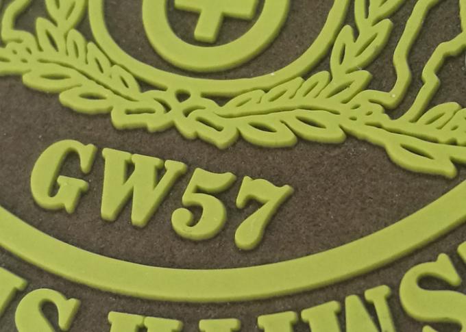 имя толщины 2мм резиновое обозначает заплату Пвк полиции, изготовленные на заказ заплаты резины 3д