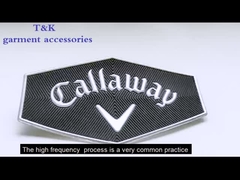 Специально выгравированный 3D спортивный логотип Теплопередача ТПУ этикетки для наружной одежды