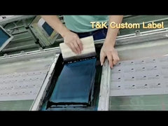 Глянцевая 3D силиконовая теплопередающая этикетка