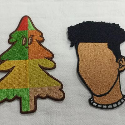 Одежда вышивка значок дизайн моды одежда прочный цвет ткань одежда пластырь