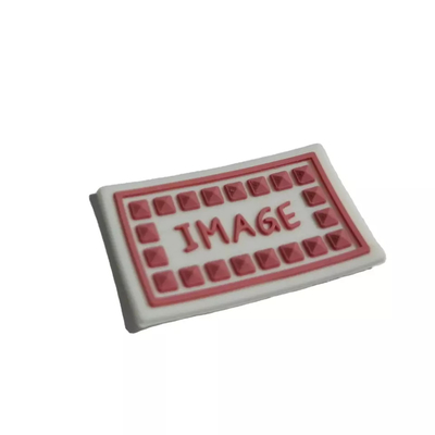 Ярлыки силикона подгоняли резиновую передачу тепла заплат 3D Washable для одежды