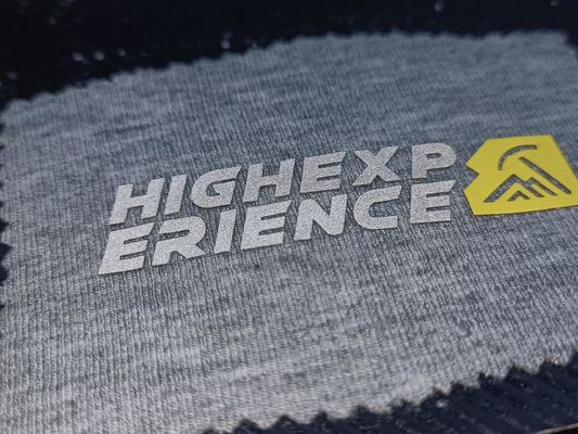 OEKOTEX логотип стираемые пластыри на заказ рефлективные серебряные силиконовые значки