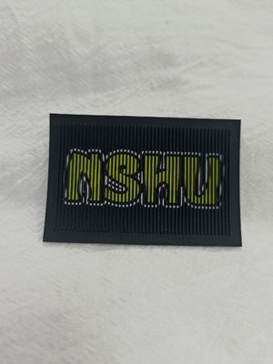 OEKOTEX Embossed Logo Промываемые пластыри Перепродаваемые пользовательские пластыри