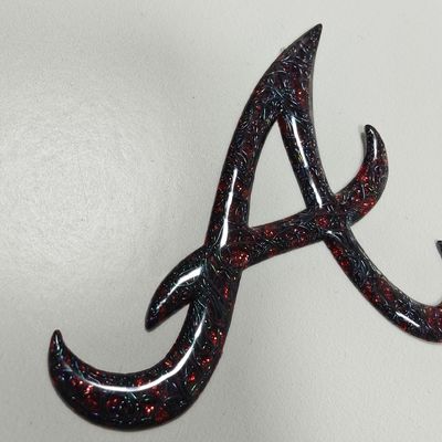 Индивидуальный высокочастотный 3D тисненый логотип из ТПУ, красная металлическая термотрансферная этикетка для сумки