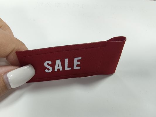 Индивидуальные бирки для продажи чернил, нашивки для одежды, трафаретная печать, логотип, тканая этикетка