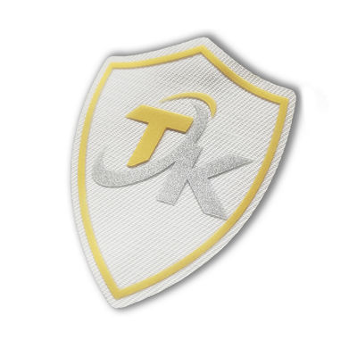 OEM Custom Logo 3D Embossed TPU PVC Rubber Silicone Heat Transfer Labels for Clothing