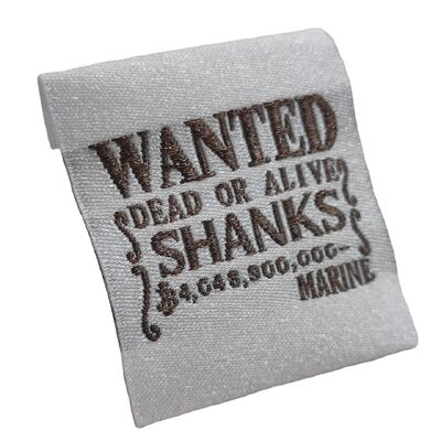 OEM ODM Высококачественные тканевые этикетки Тканевые теги Шейные этикетки для одежды Брендный логотип Тканевая этикетка