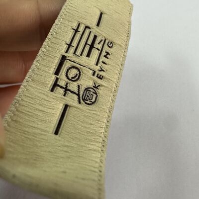 Custom Fabric Woven Labels for Garments, High-Quality Clothing Tags, Personalized Fashion Brand Labels