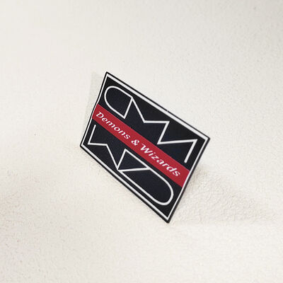 Custom Silicone Printed Patches - Rock Band Logo Badges for Clothing Bags Hat Decoration Wholesale