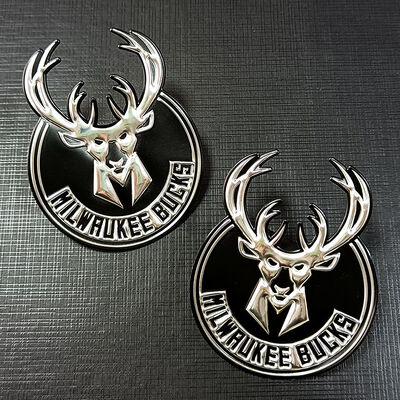 Эмблема теплопередачи TPU - 3D металлический эффект Custom Logo Patch для одежды