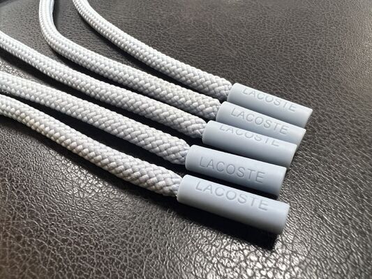 Силиконовый бегунок на молнию - Наконечники для шнурков для одежды и аксессуаров (Серый, 5 шт.)