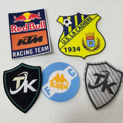 Eco-Friendly Customized Embossed Logo Silicone 3D Soft Patches Badge Custom Patch Silicone Patches for Clothing