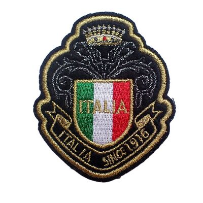 Индивидуальные экологичные вышитые нашивки разных цветов и эффектов с клеевым слоем на изнаночной стороне