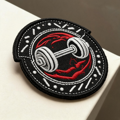 Custom Embroidered Patches Heat Transfer 3D Washable Eco Friendly Certified Materials Ideal for Ski Wear and Sports Clothing