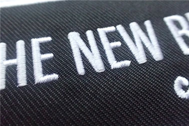 Заплаты одежды Вашабле черного полиэстера изготовленные на заказ/прилипатель вышили заплатам