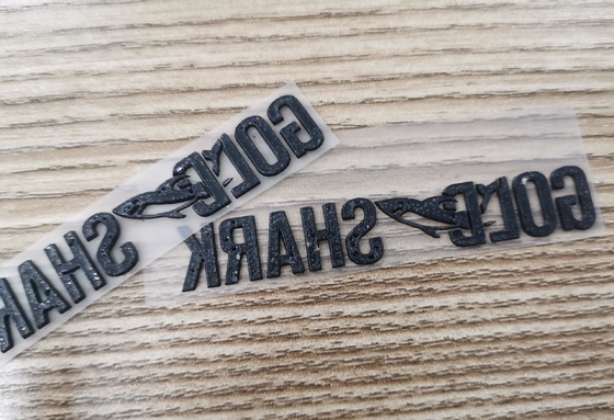 Подгонянный печатающ ярлыки передачи тепла силикона 3D для одежды