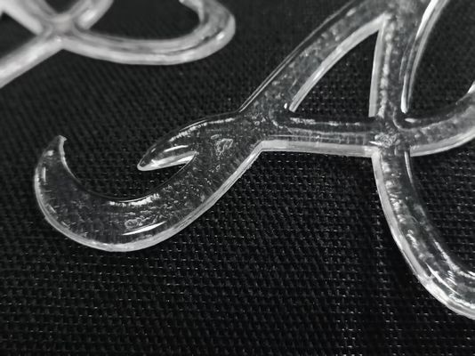 Настройка имитации льда полупрозрачный блестящий ТПУ логотип теплопередача значок для одежды