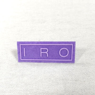 Силиконовая печатная этикетка - силиконовая нашивка с логотипом на заказ для украшения одежды